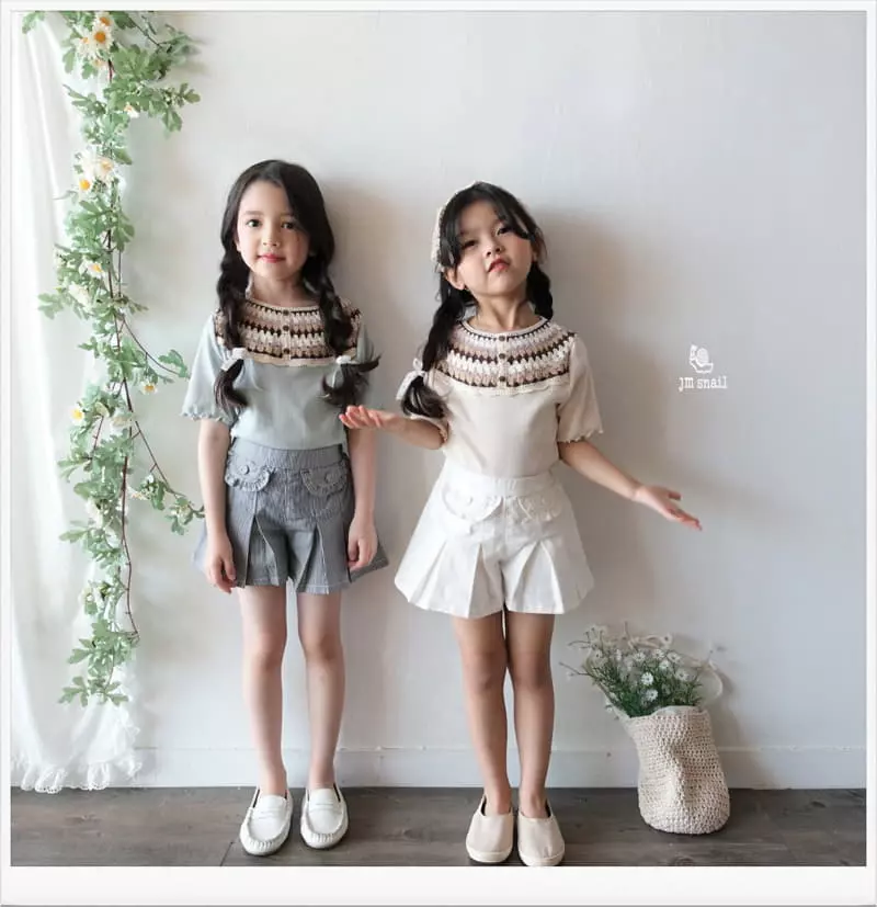 JM Snail - Korean Children Fashion - #discoveringself - Daya Color Tee