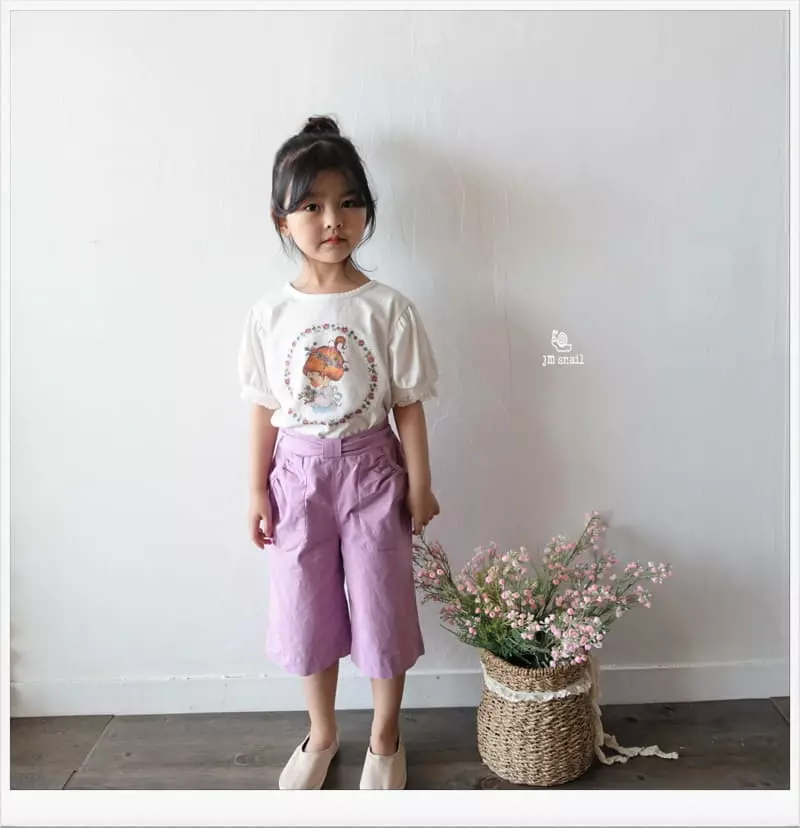 JM Snail - Korean Children Fashion - #fashionkids - Picnic Pants - 5