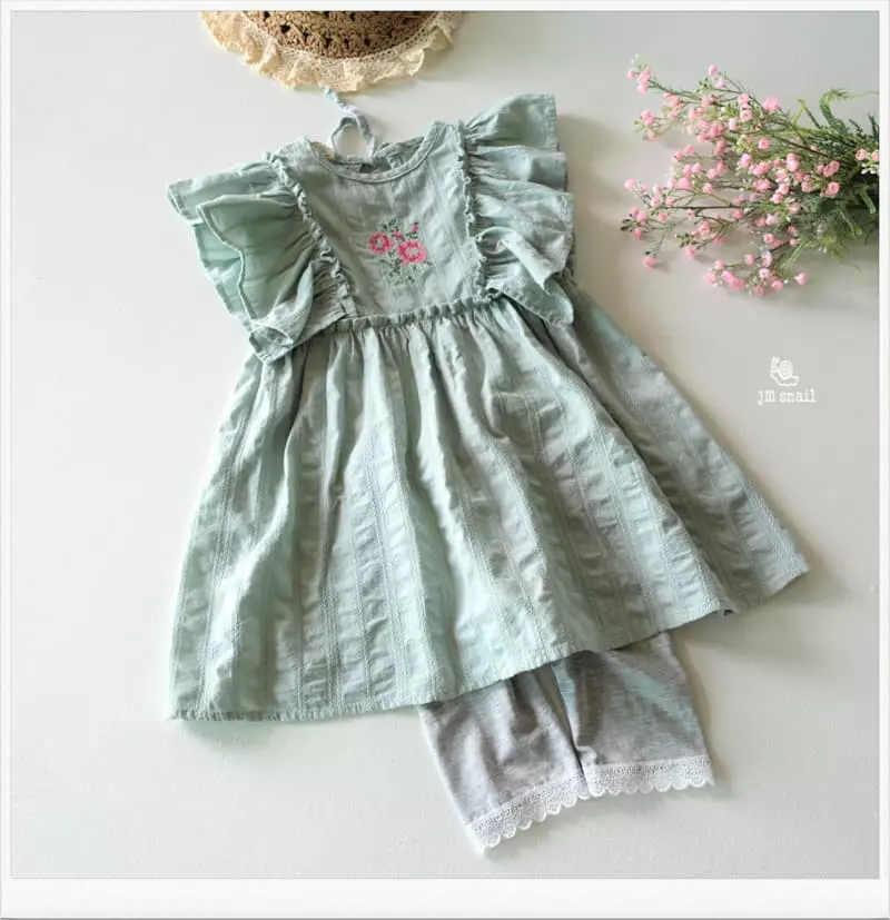 JM Snail - Korean Children Fashion - #kidzfashiontrend - Tencel Lace Leggings - 7