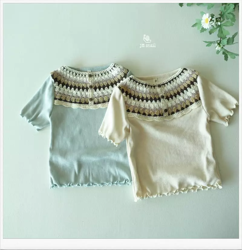 JM Snail - Korean Children Fashion - #prettylittlegirls - Daya Color Tee - 10