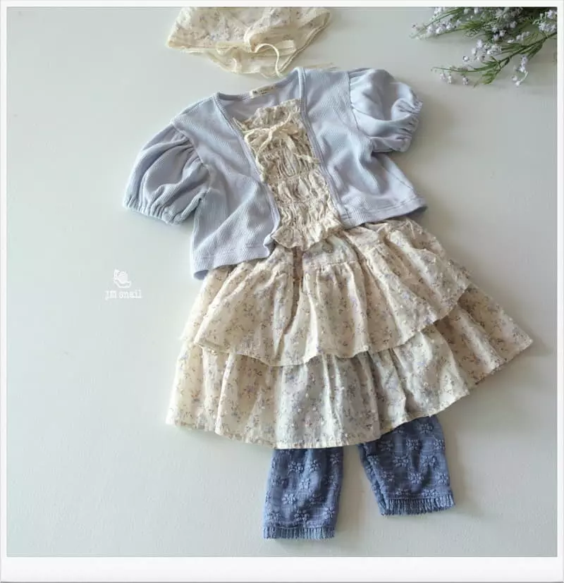 JM Snail - Korean Children Fashion - #prettylittlegirls - Flower Lace Leggings - 11