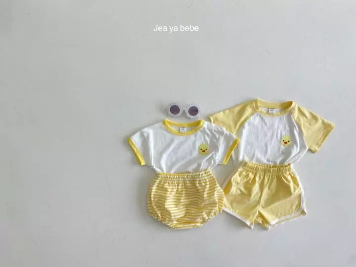 Jeaya & Mymi - Korean Baby Fashion - #babylifestyle - Bebe Friends Top Bottom Set - 3