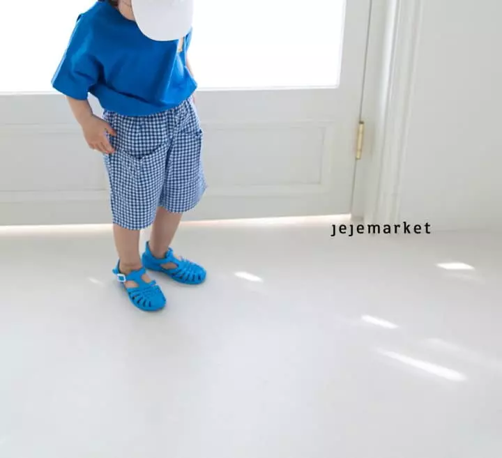 Jeje Market - Korean Children Fashion - #Kfashion4kids - Pocket Check Pants - 12