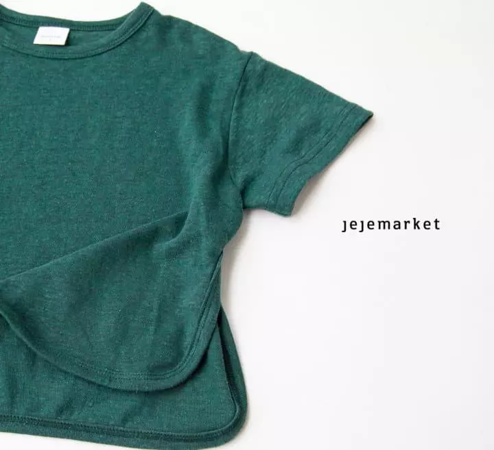 Jeje Market - Korean Children Fashion - #Kfashion4kids - Linen Cool Tee - 3