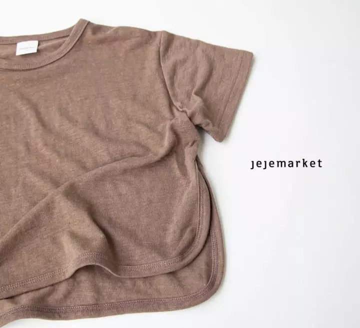 Jeje Market - Korean Children Fashion - #Kfashion4kids - Linen Cool Tee - 4