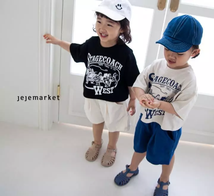 Jeje Market - Korean Children Fashion - #magicofchildhood - West Crop Tee - 2