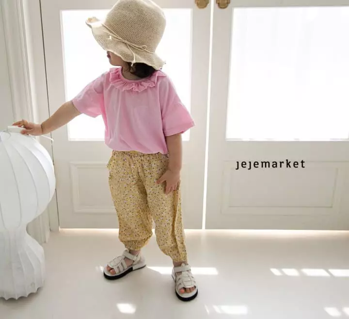 Jeje Market - Korean Children Fashion - #minifashionista - Lemon Frill Tee - 7