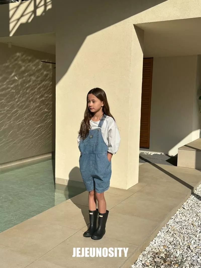 Jejeunosity - Korean Children Fashion - #kidsshorts - Marie Overalls - 11