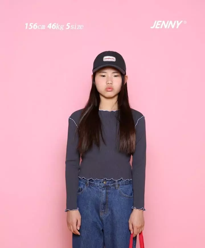 Jenny Basic - Korean Junior Fashion - #stylishchildhood - K Rib Tee - 10
