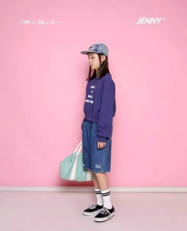 Jenny Basic - Korean Junior Fashion - #toddlerclothing - 58 Half Jeans - 12