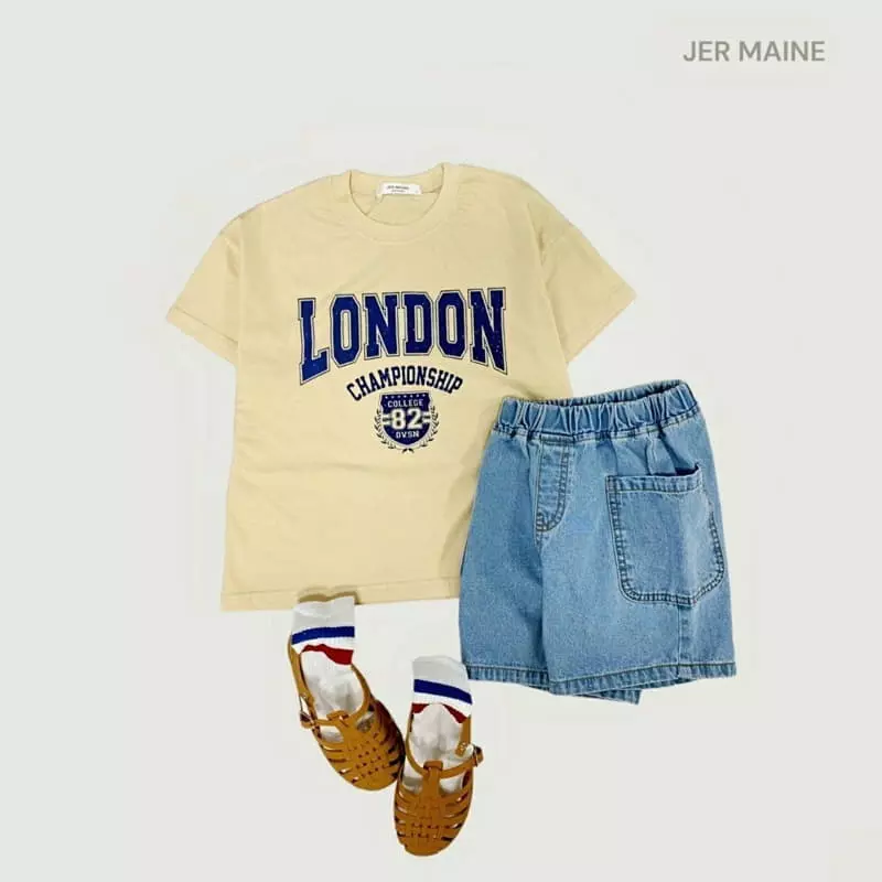 Jermaine - Korean Children Fashion - #childofig - London Single Tee - 12