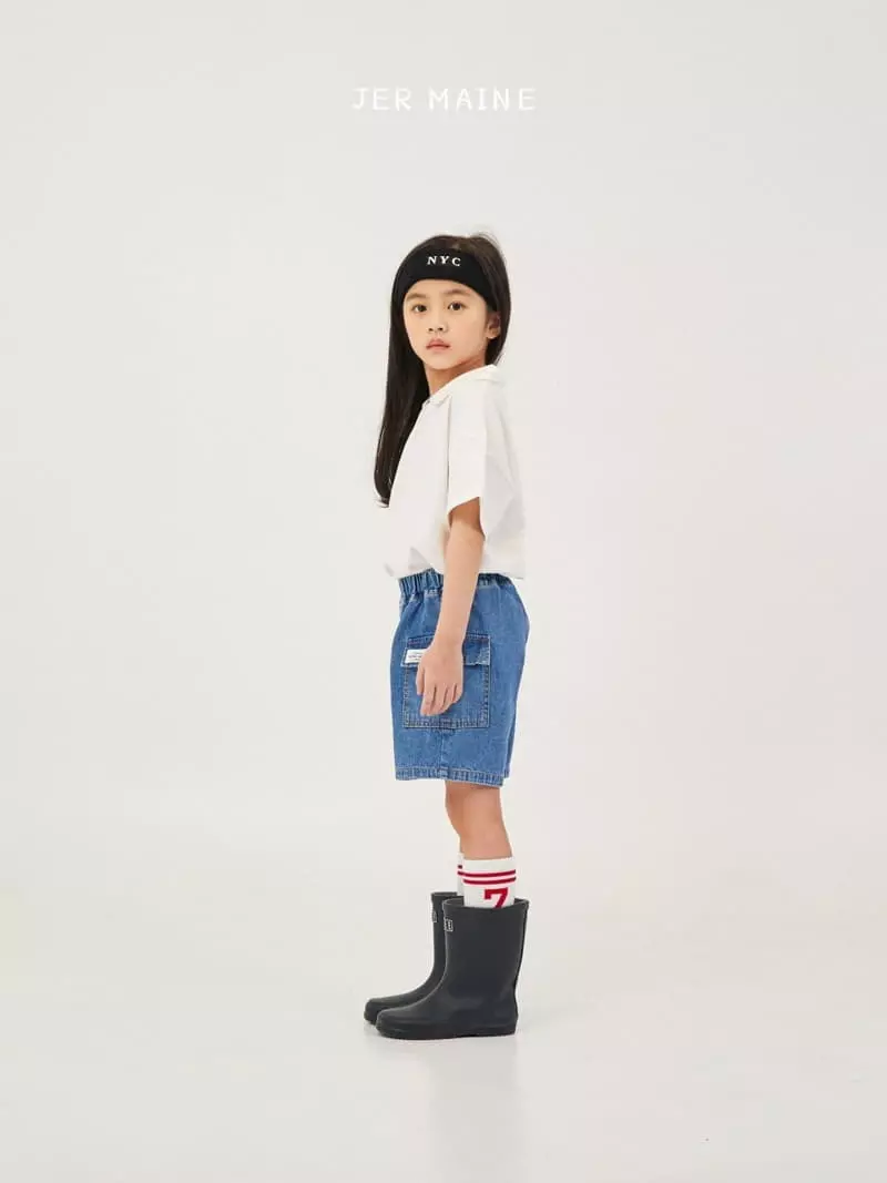 Jermaine - Korean Children Fashion - #childofig - Tennis Collar Tee - 2