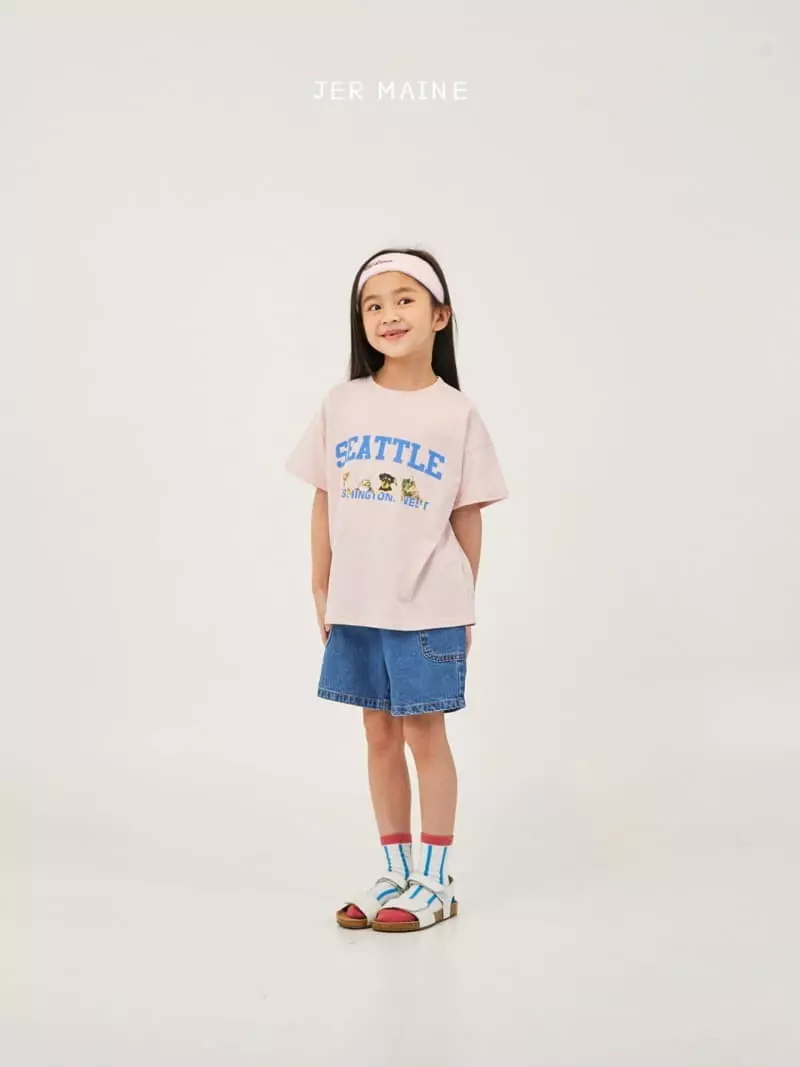 Jermaine - Korean Children Fashion - #childrensboutique - Circle Pocket Jeans