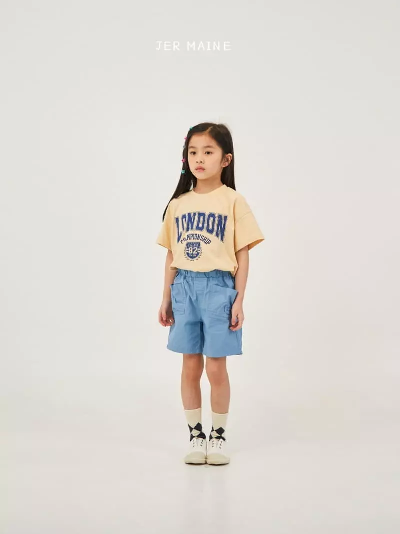 Jermaine - Korean Children Fashion - #discoveringself - London Single Tee - 2