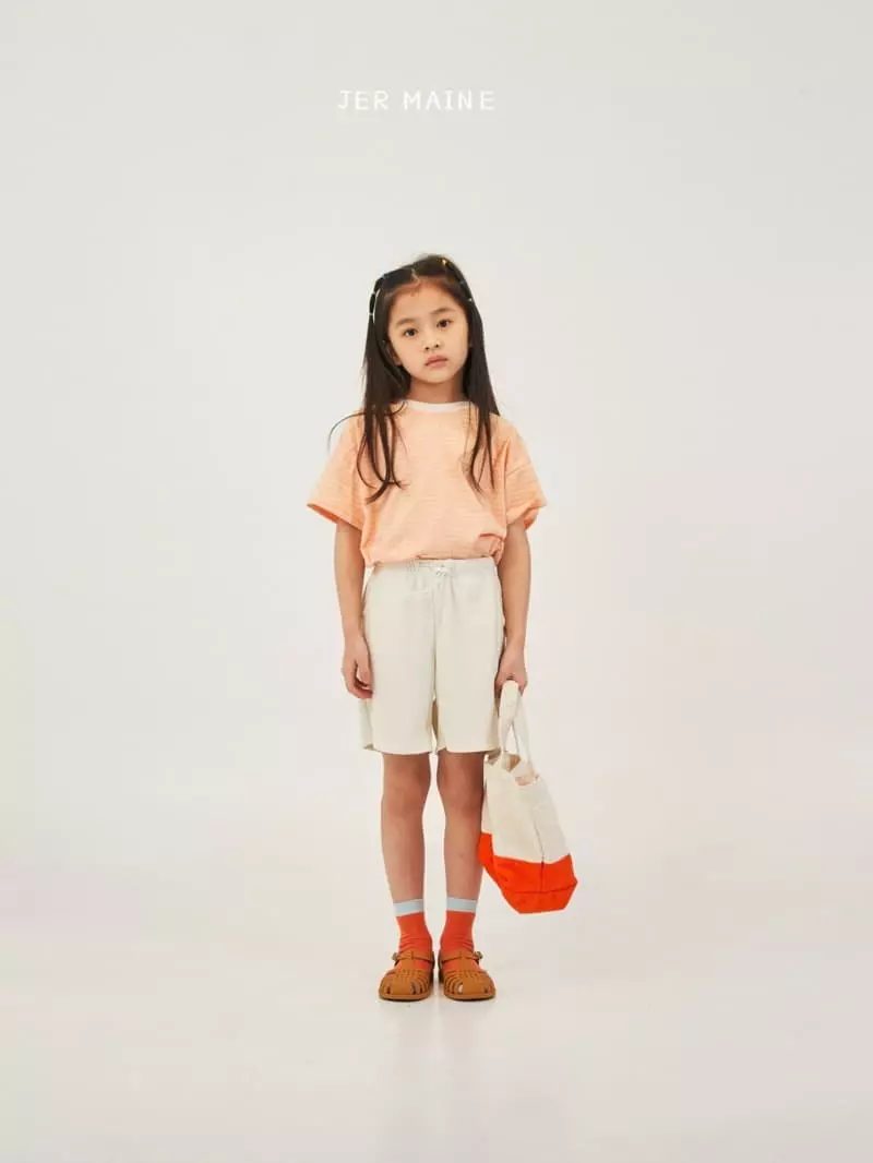 Jermaine - Korean Children Fashion - #fashionkids - Rib String Shorts - 7
