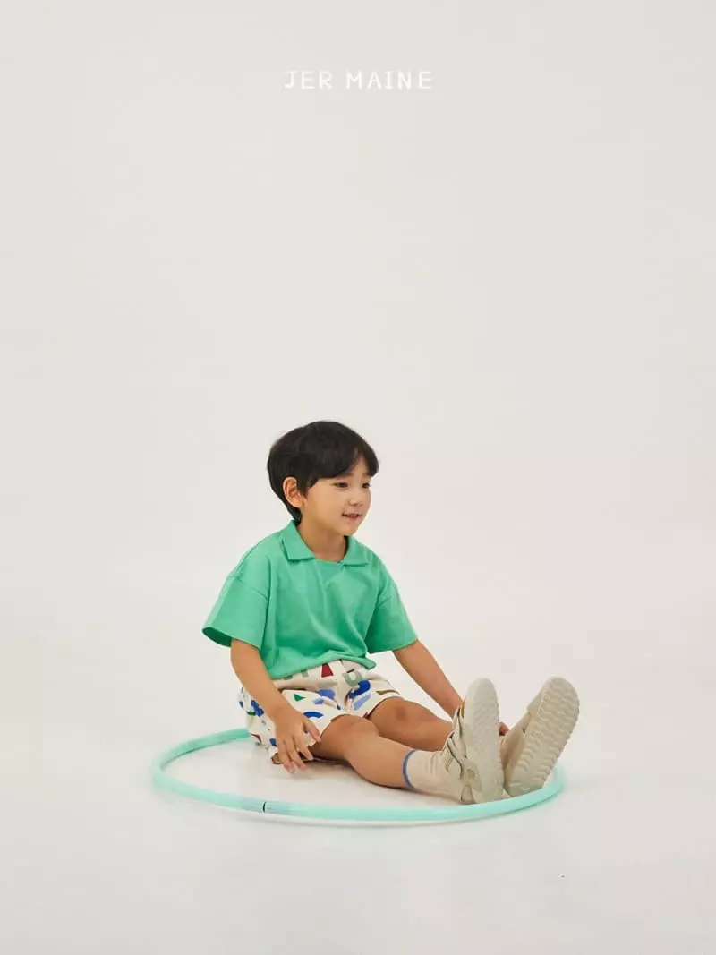 Jermaine - Korean Children Fashion - #fashionkids - Shape Shorts - 5