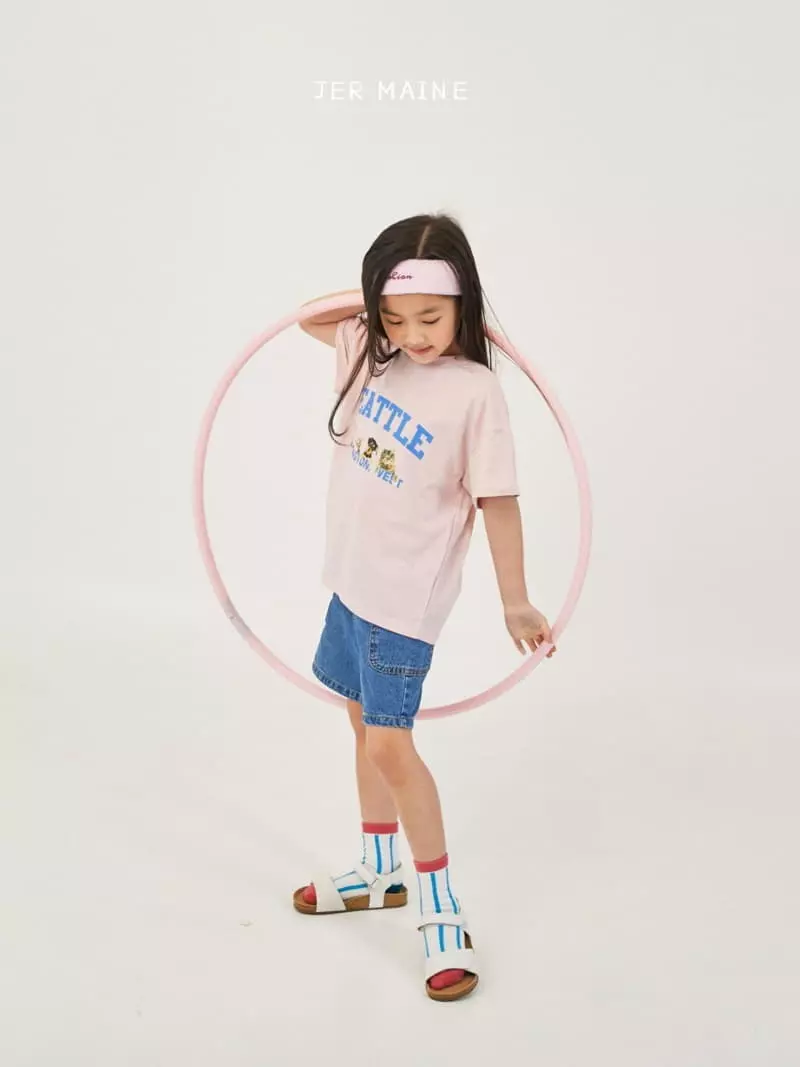 Jermaine - Korean Children Fashion - #discoveringself - Circle Pocket Jeans - 4