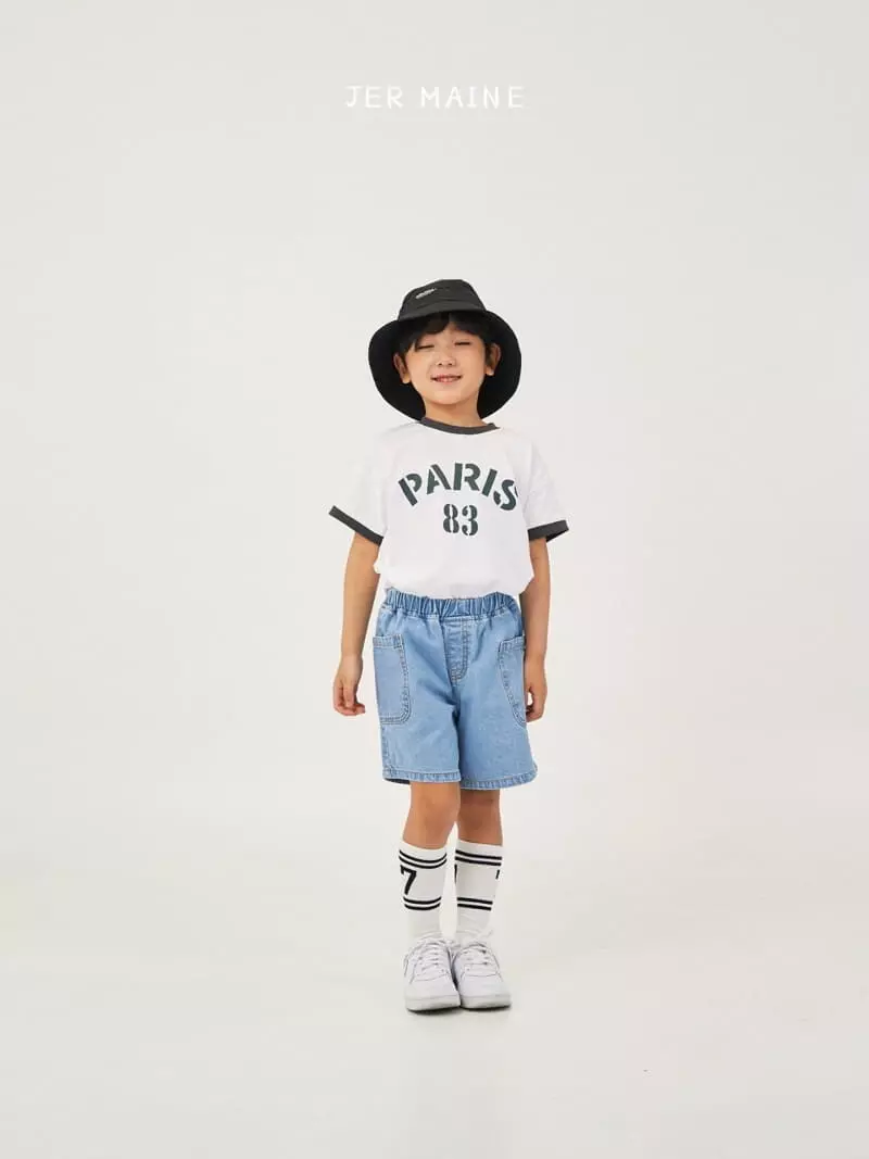 Jermaine - Korean Children Fashion - #fashionkids - Paris Color Tee - 5