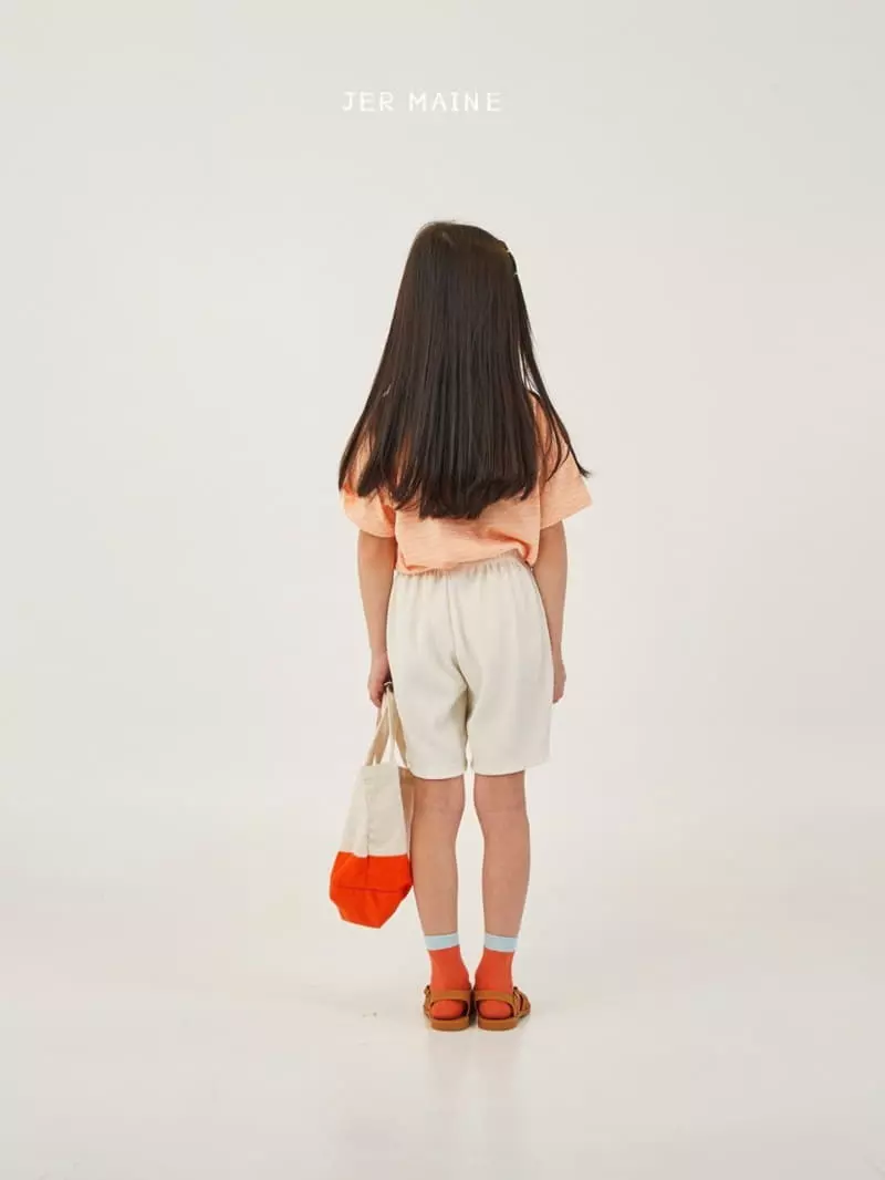 Jermaine - Korean Children Fashion - #kidsstore - Rib String Shorts - 9