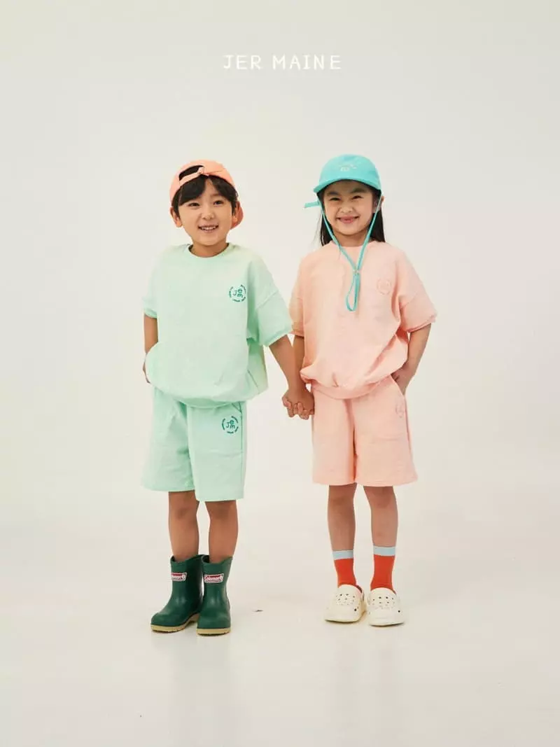 Jermaine - Korean Children Fashion - #magicofchildhood - Jam Top Bottom Set - 2