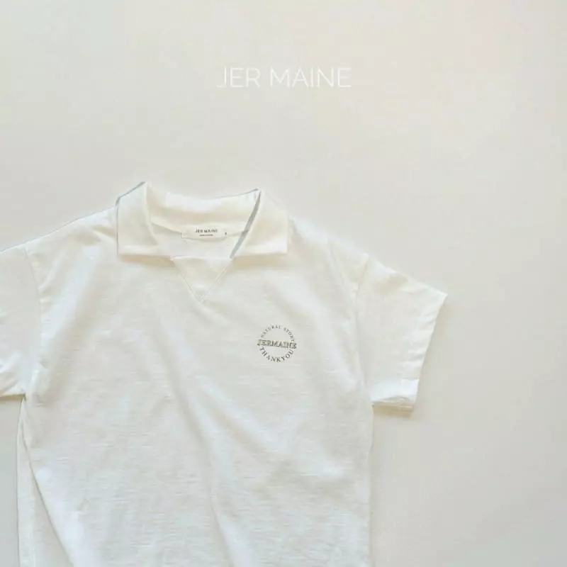 Jermaine - Korean Children Fashion - #magicofchildhood - Tennis Collar Tee - 12
