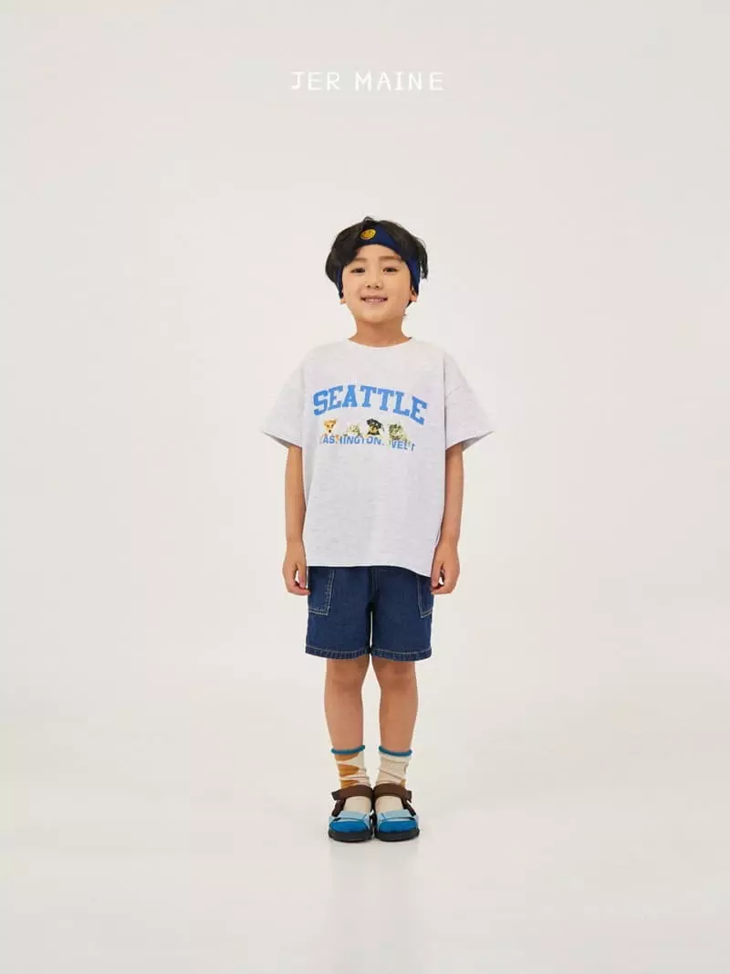 Jermaine - Korean Children Fashion - #minifashionista - Cargo Denim Pants
