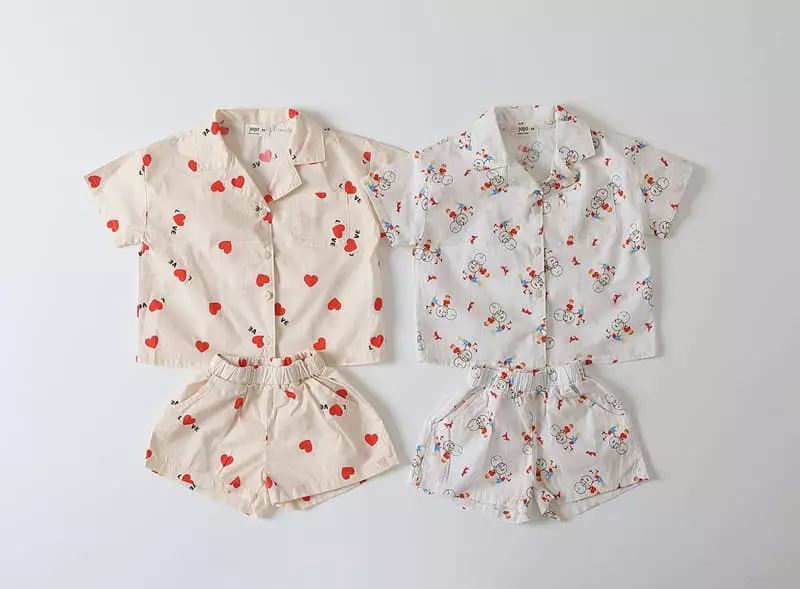 Jo Jo - Korean Children Fashion - #kidzfashiontrend - Thinks Shirt Set - 3