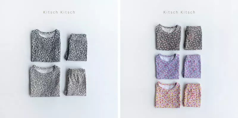 Kitsch Kitsch - Korean Children Fashion - #childrensboutique - Retro Easywear Set