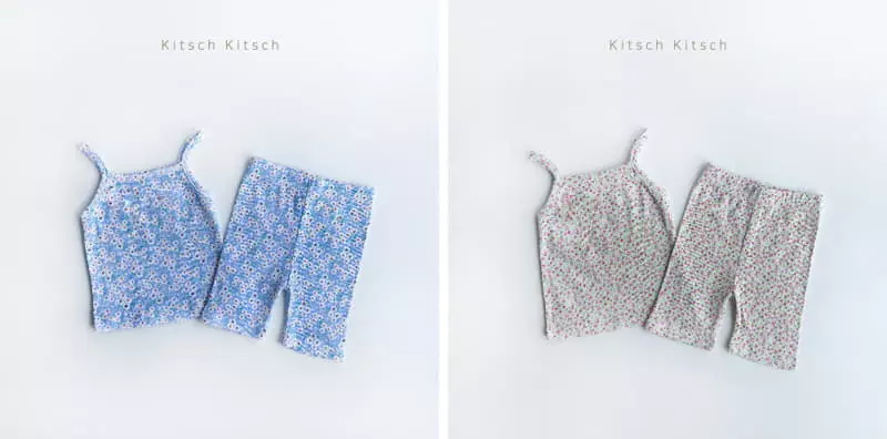 Kitsch Kitsch - Korean Children Fashion - #discoveringself - Flwoer String Easywear - 2