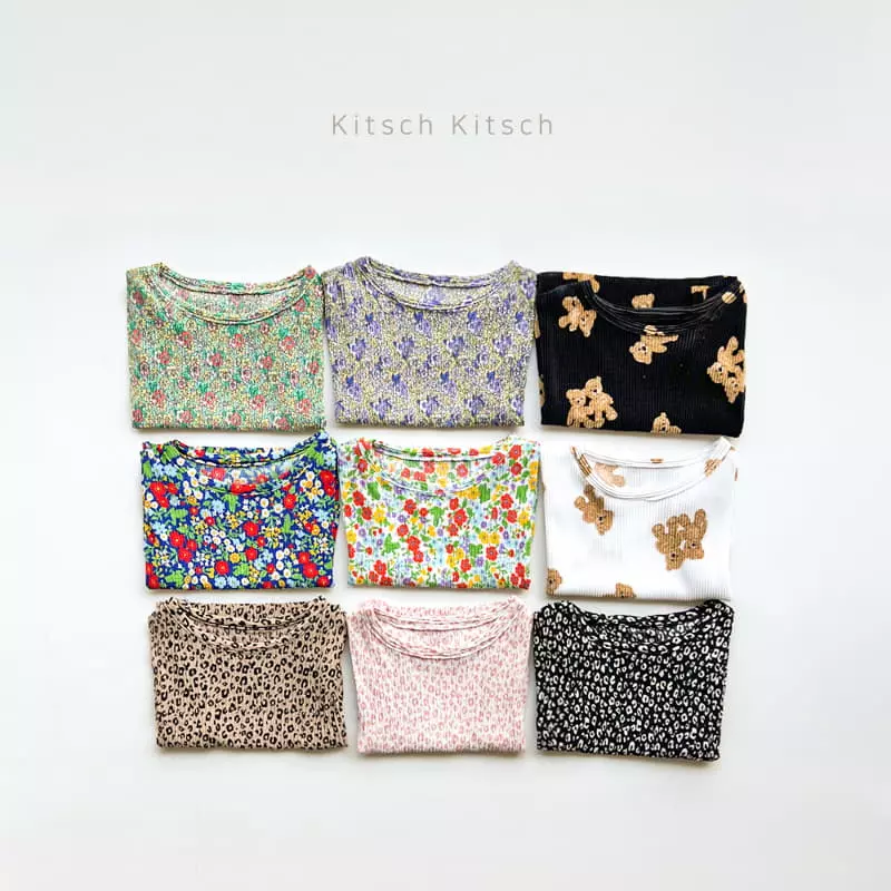Kitsch Kitsch - Korean Children Fashion - #discoveringself - Retro Pleats Top Bottom Set