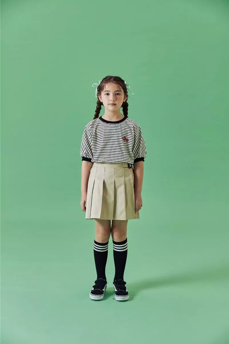 Kokoyarn - Korean Junior Fashion - #childrensboutique - Daize Stripes Tee - 9