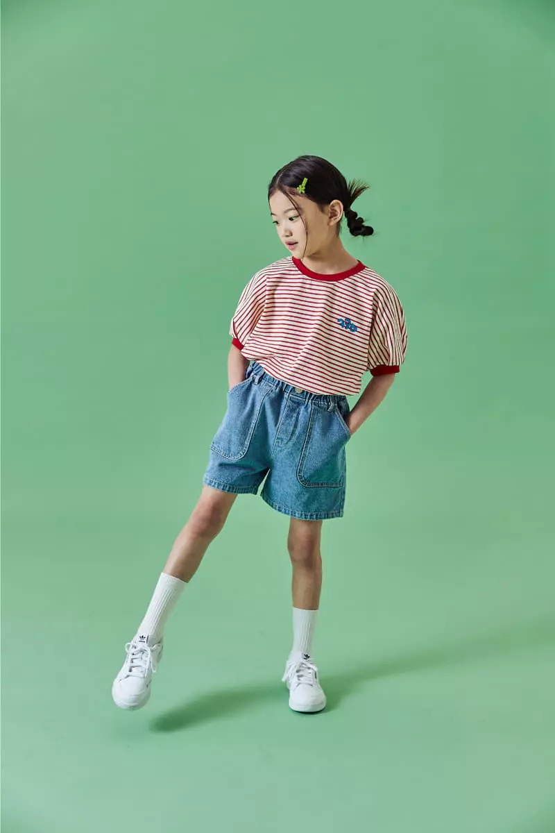 Kokoyarn - Korean Junior Fashion - #childrensboutique - Picnic High Waist Shorts - 4