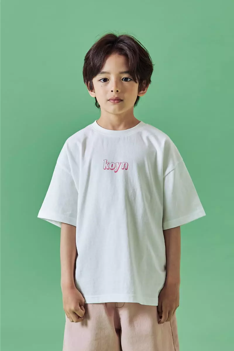 Kokoyarn - Korean Junior Fashion - #kidsshorts - Signiture Tee - 10