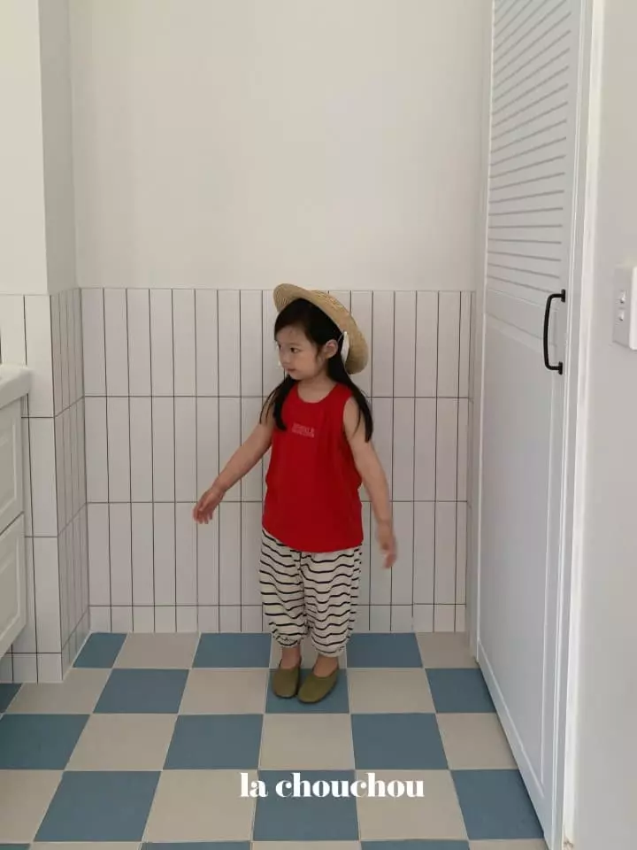 La Chouchou - Korean Children Fashion - #childofig - Jogger Stripes Pants - 8