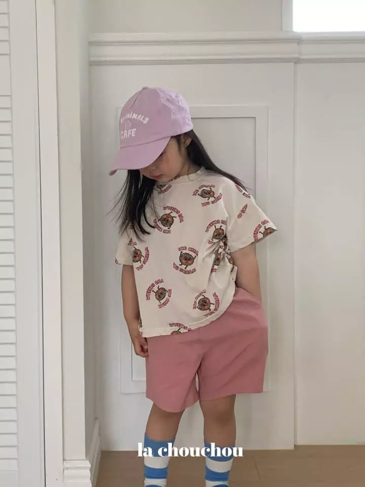 La Chouchou - Korean Children Fashion - #kidsshorts - Ice Cream Tee - 5