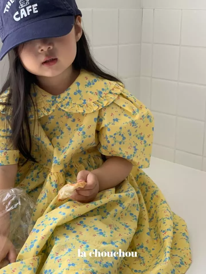 La Chouchou - Korean Children Fashion - #kidsshorts - Garden One-piece - 4