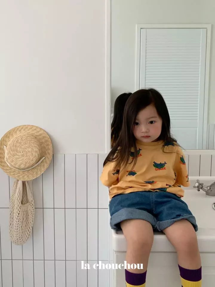 La Chouchou - Korean Children Fashion - #magicofchildhood - Denim Shorts - 3