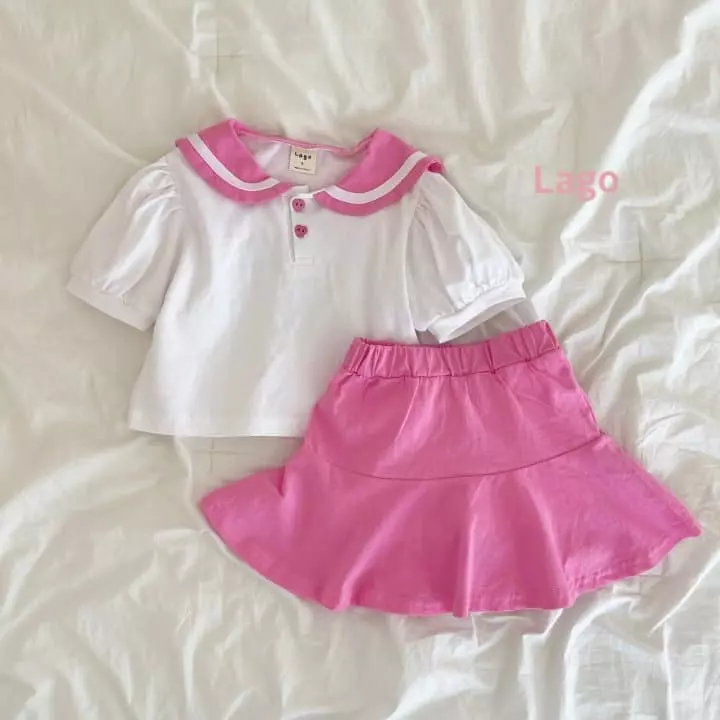 Lago - Korean Children Fashion - #childofig - Barbie Sailor Top Bottom Set - 11