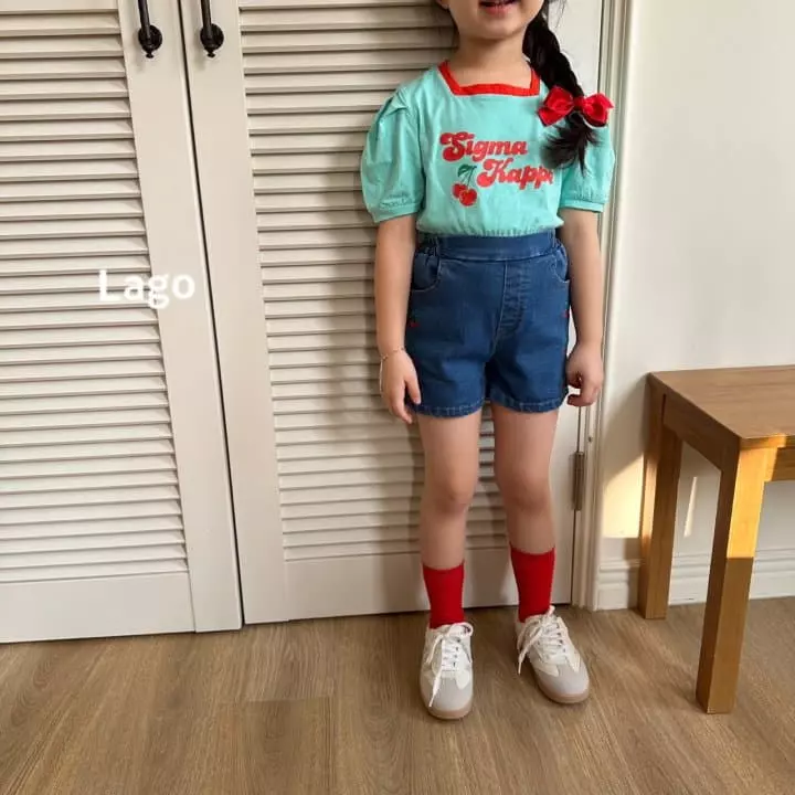 Lago - Korean Children Fashion - #childofig - Joy Square Tee - 6