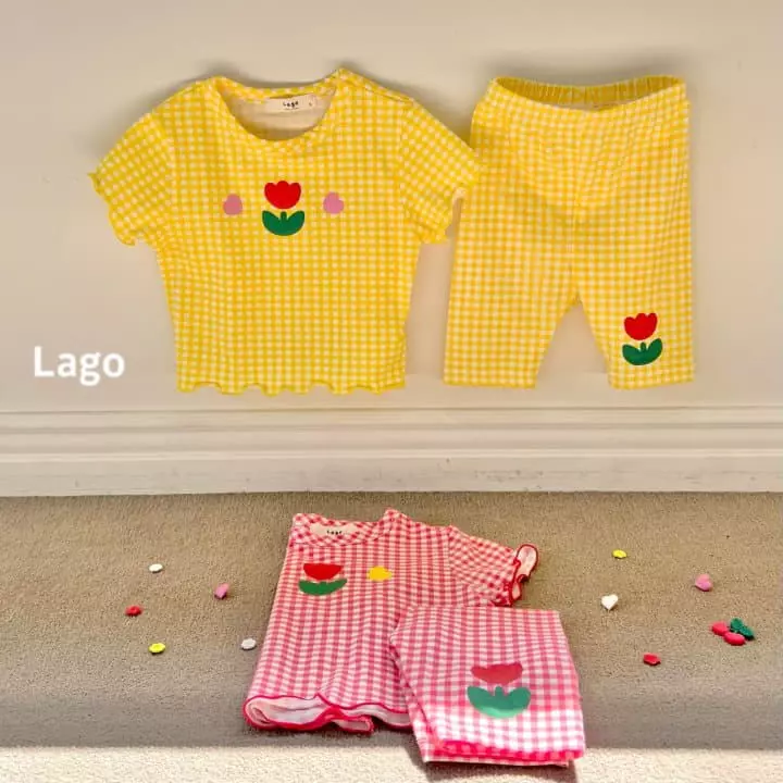 Lago - Korean Children Fashion - #childofig - Tulip Tery Tee - 2