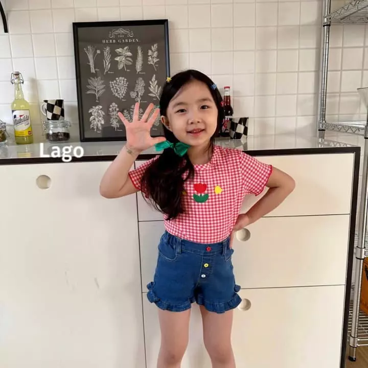 Lago - Korean Children Fashion - #childofig - Tulip Tery Tee - 4