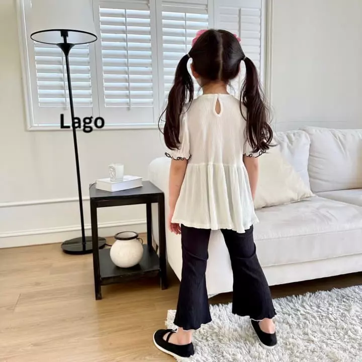 Lago - Korean Children Fashion - #magicofchildhood - Hug Pleats Top Bottom Set - 5
