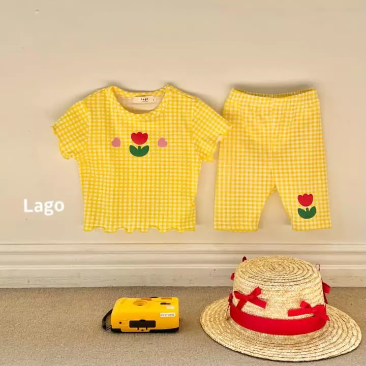 Lago - Korean Children Fashion - #prettylittlegirls - Tulip Tery Tee