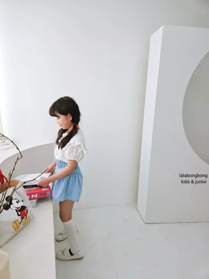Lalabongbong - Korean Children Fashion - #designkidswear - Embrodiery Blouse - 11