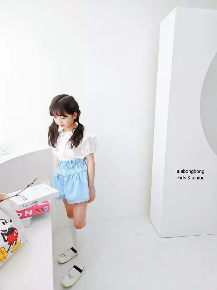 Lalabongbong - Korean Children Fashion - #discoveringself - Embrodiery Blouse - 12