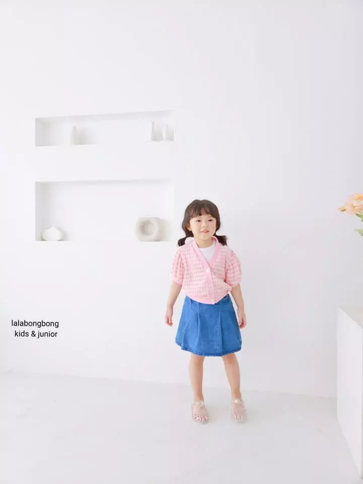 Lalabongbong - Korean Children Fashion - #kidsstore - Denim Pintuck Shorts - 8