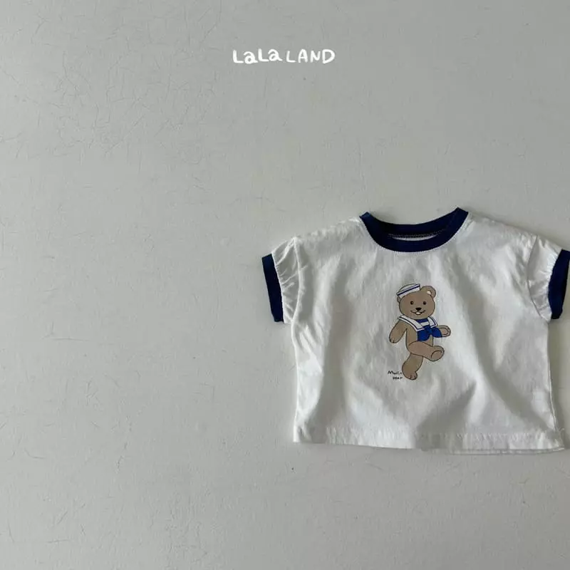 Lalaland - Korean Baby Fashion - #babyboutique - Bebe Marine Tee - 3