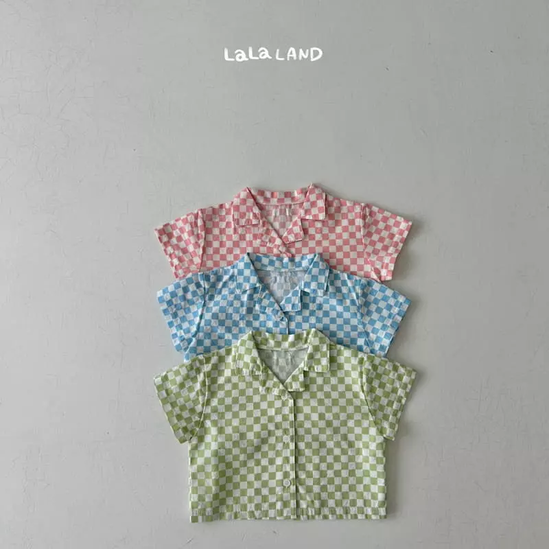 Lalaland - Korean Baby Fashion - #babyboutique - Bebe Puzzle Shirt Set - 6