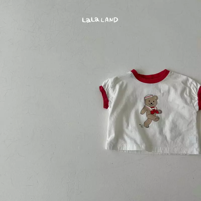 Lalaland - Korean Baby Fashion - #babyfashion - Bebe Marine Tee - 7