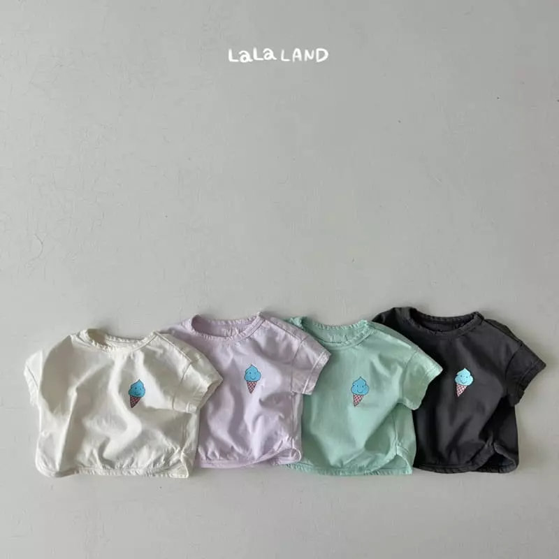 Lalaland - Korean Baby Fashion - #babyfashion - Bebeb Ice Cream Tee - 2